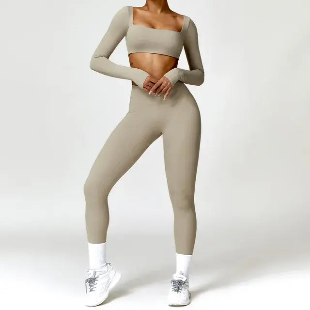 Conjunto de Yoga para Mujeres de 2 Piezas Premium
