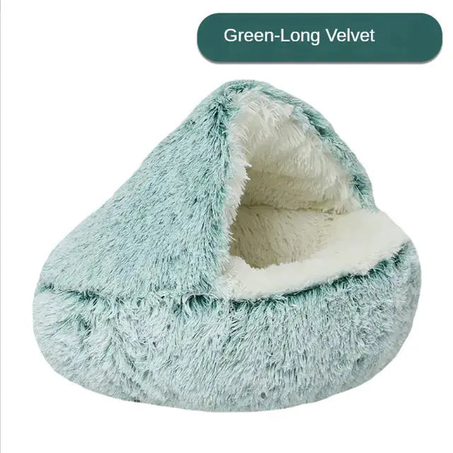 Cama para Mascotas de Felpa Autocalentable para Máximo Confort