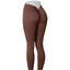 Pantalons de yoga en nylon V Back pour femmes