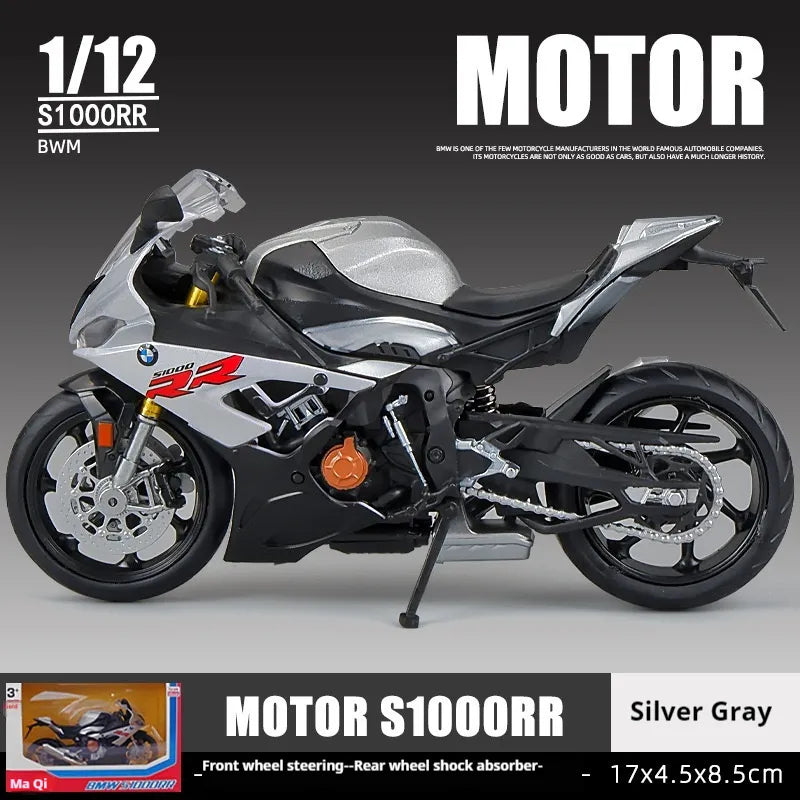 Premium Alloy Motorcycle Toy with Realistic Design