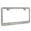 Juego de Marcos para Placas de Licencia con Brillantes Strass