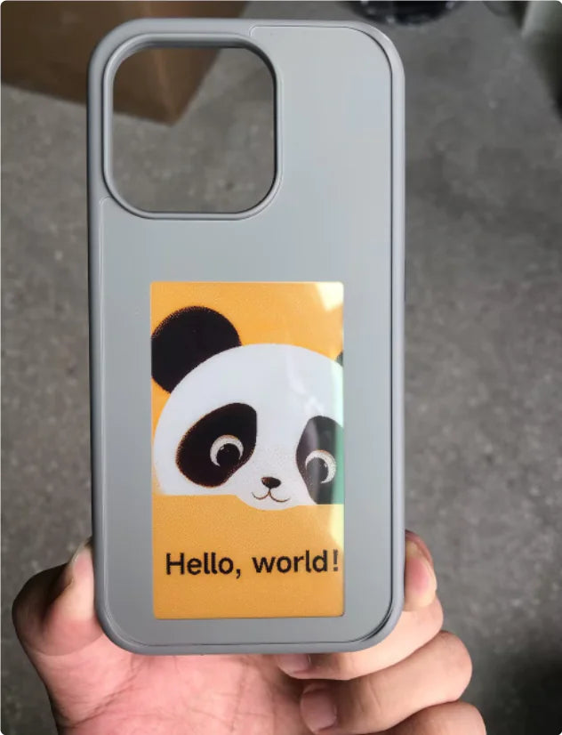 Funda de iPhone E-Ink Personalizable