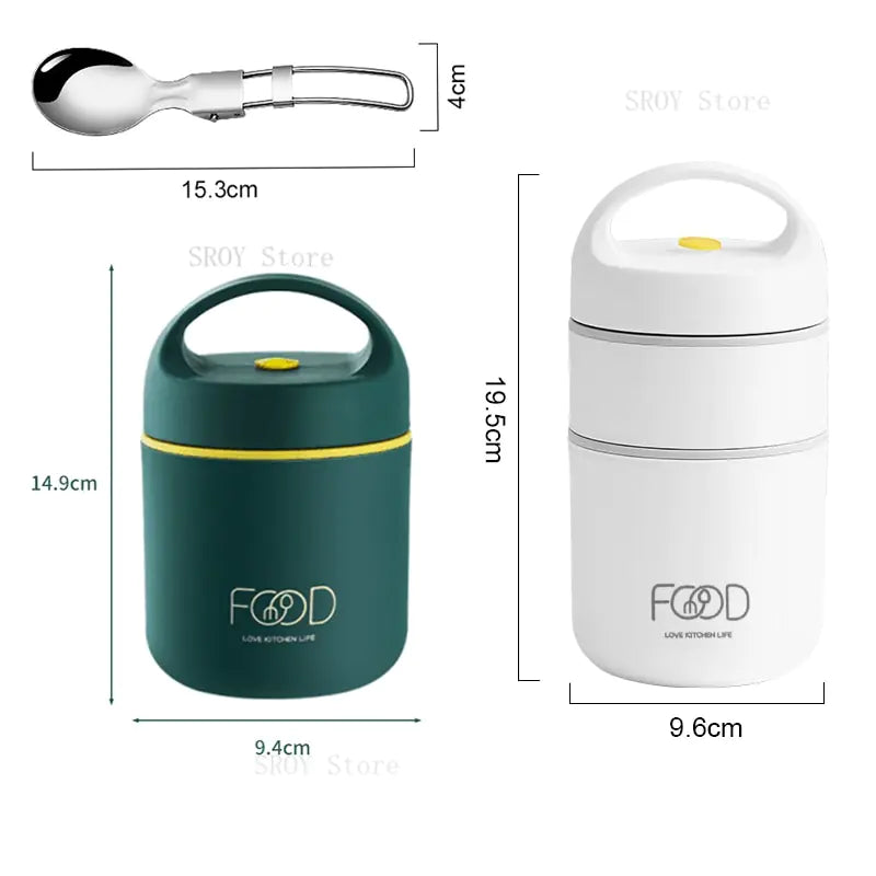 Premium Stainless Steel Vacuum Thermal Lunch Box