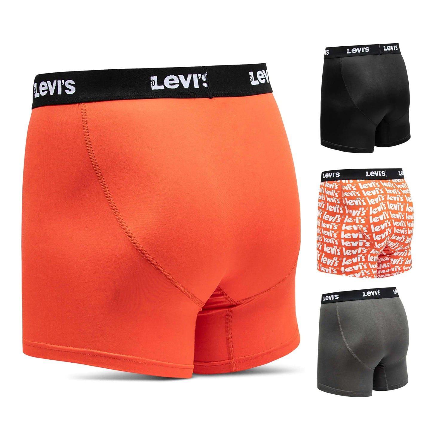 Boxers de Microfibra para Hombre de Levi's - Paquete Ultra Suave de 4