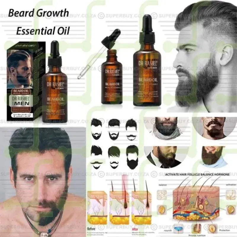 Aceite de Romero Premium para Hombres - Tratamiento Capilar Nutritivo