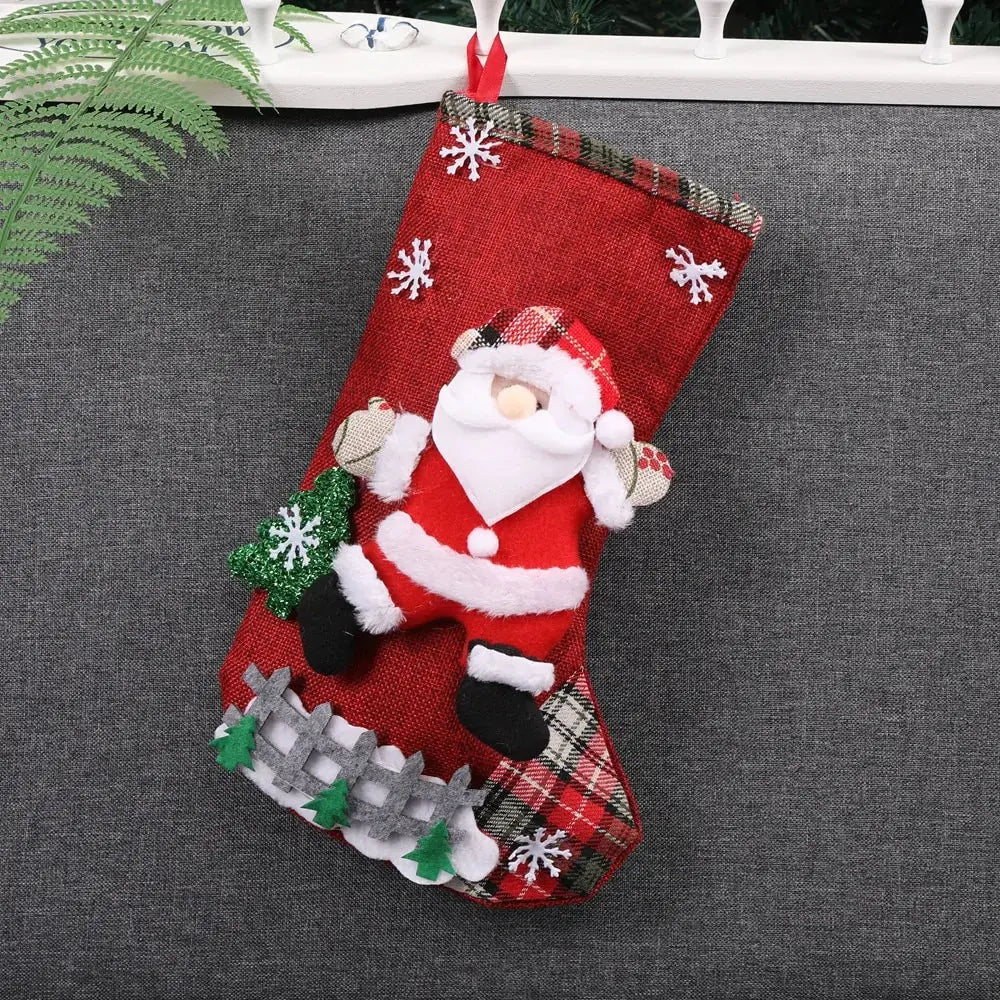 Sacs de bonbons de Noël festifs pour offrir en cadeau