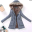 Abrigo de Invierno Estilo Preppy para Mujer