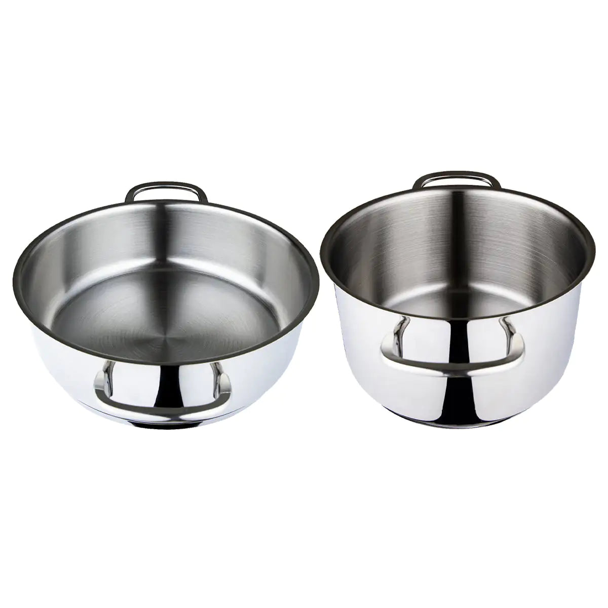 Serenk Modernist Cookware Set - 4 Piece Saute Pan & Stock Pot