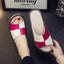 Chaussons en cuir véritable de luxe en peau de mouton pour femmes