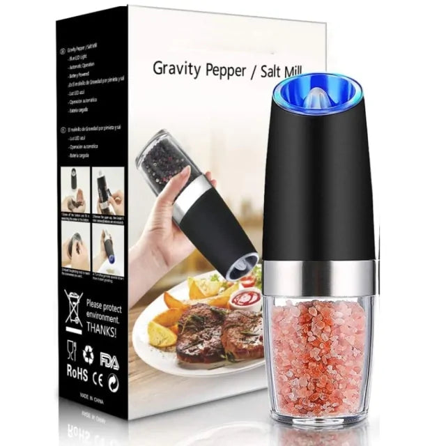 MLIA Electric Pepper and Salt Grinder Set