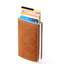 Porte-cartes en cuir pour homme premium avec protection RFID