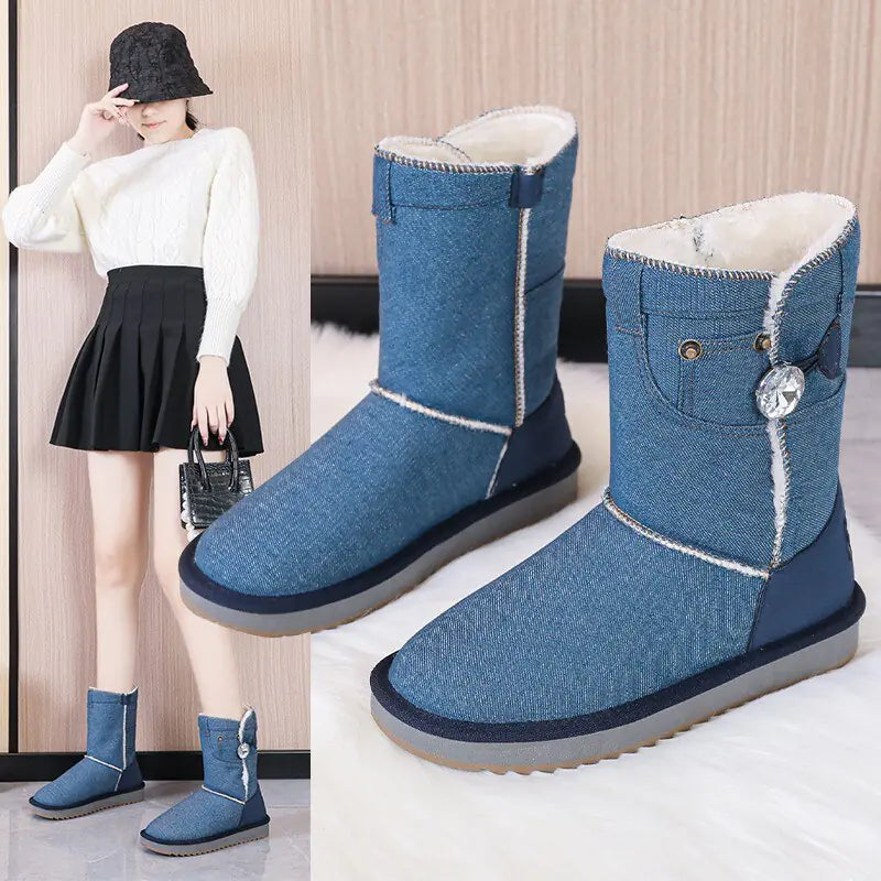Bottines élégantes pour femmes pour un confort hivernal