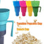 Popcorn Snack with Handle & All-in-One Drink Cup