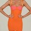 Vestido Maxi Bodycon Sin Tirantes Elegante