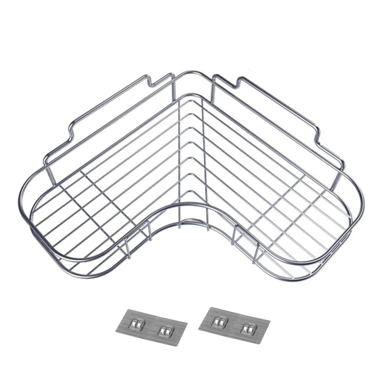 Triangular Shower Caddy Shelf - Premium Bathroom Organizer