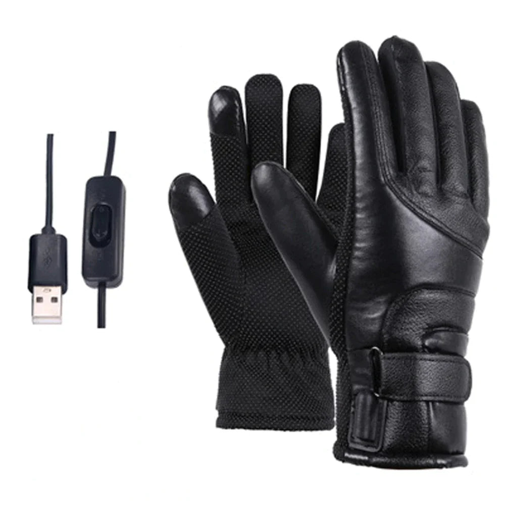 USB Heated Gloves for Winter: Thermal Ski & Snow Protection