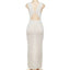 Crochet Knit Maxi Dress