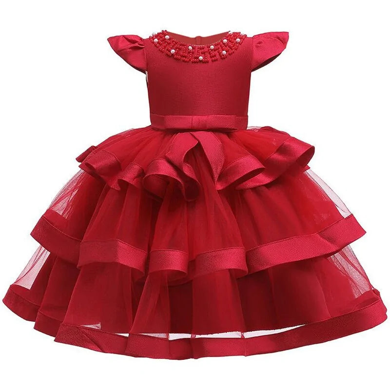Elegant Tutu Princess Dress for Little Girls