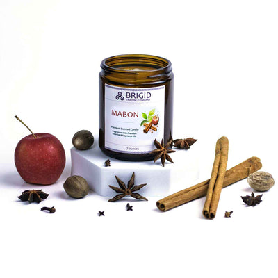Mabon Premium Soy Candle - Enchanting Apple Harvest Blend - Korvel