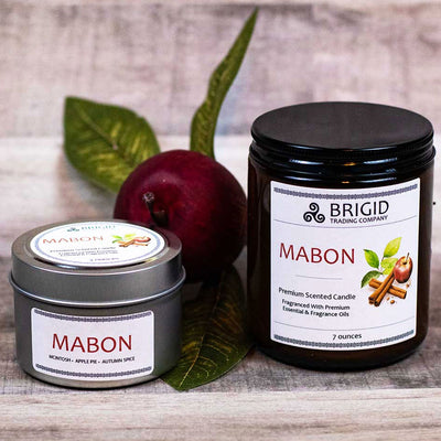 Mabon Premium Soy Candle - Enchanting Apple Harvest Blend - Korvel