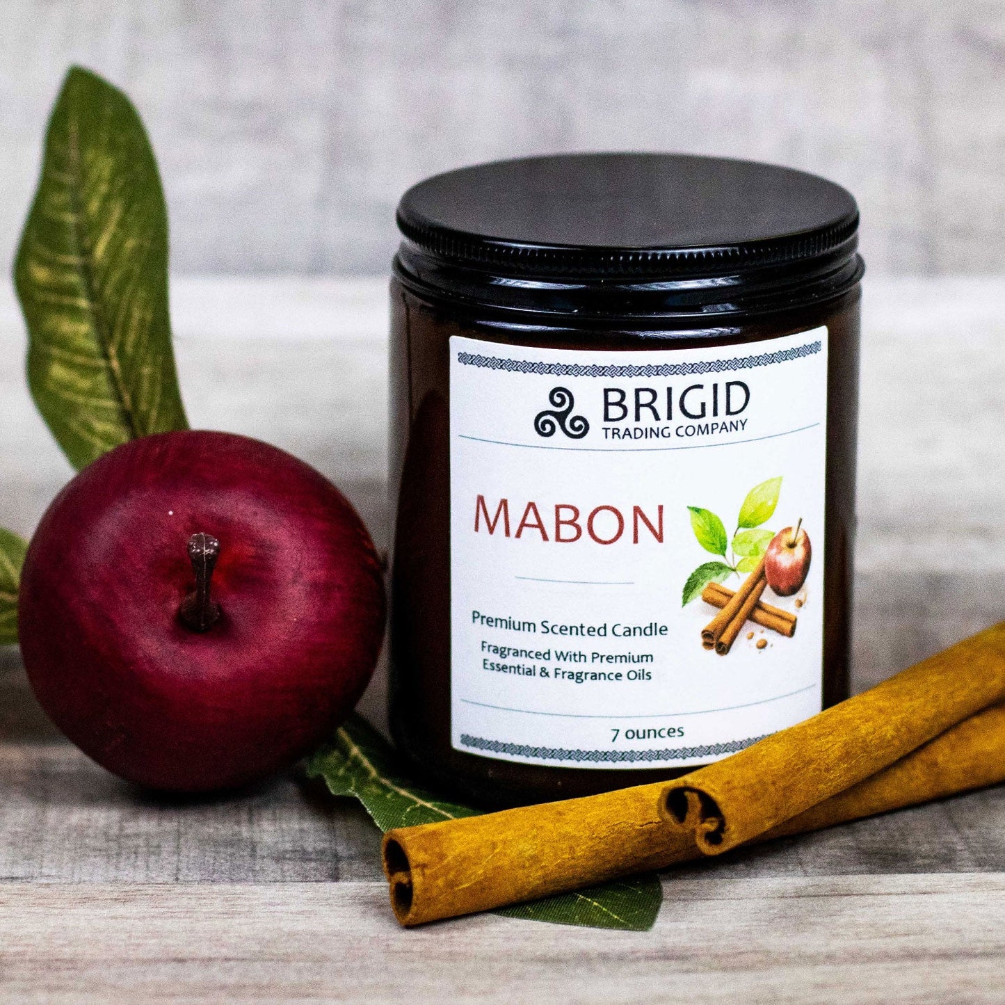 Mabon Premium Soy Candle - Enchanting Apple Harvest Blend - Korvel