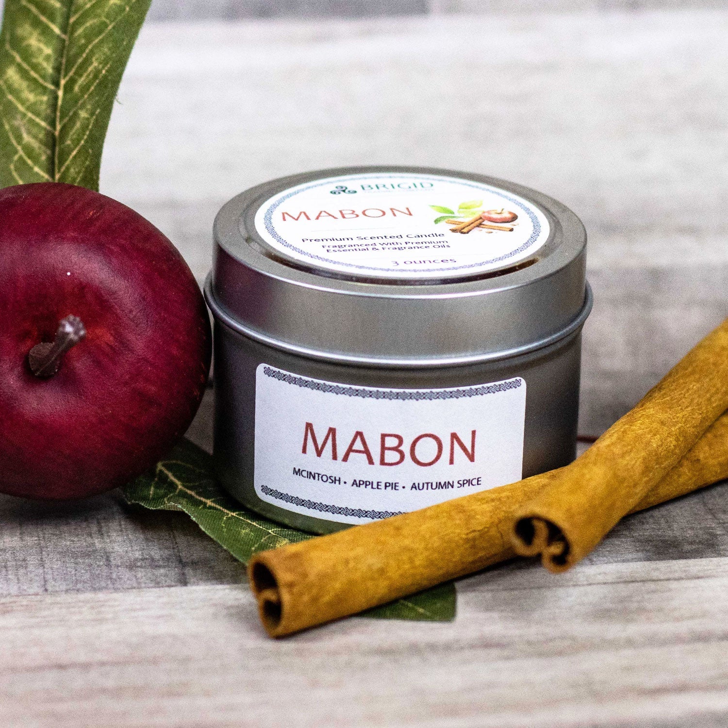 Mabon Premium Soy Candle - Enchanting Apple Harvest Blend - Korvel