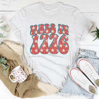 Camiseta hecha en 1776