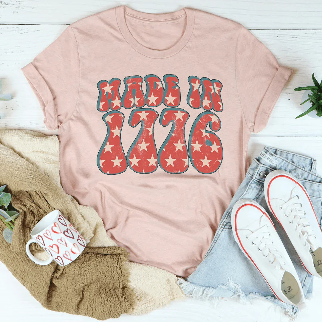 Camiseta hecha en 1776