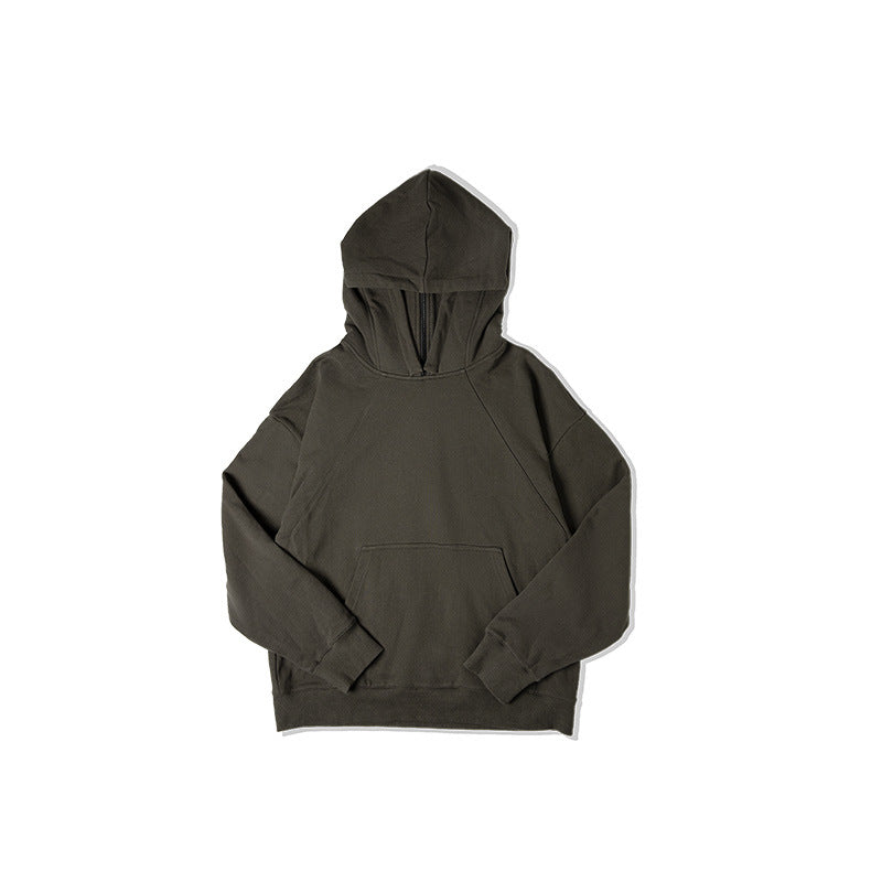 Maden Workwear American Heavyweight Balaclava Hoodie with Zipper High Street Tactical Men's Autumn Coat - Korvel