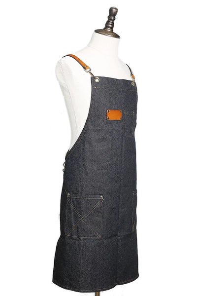 Durable Waxed Canvas & Leather Artisan Apron - Korvel
