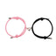 Magnetic Heart Charm Couple Bracelets - Handmade Friendship Jewelry