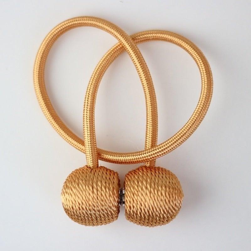 Elegant Magnetic Curtain Tieback Holdbacks for Stylish Decor