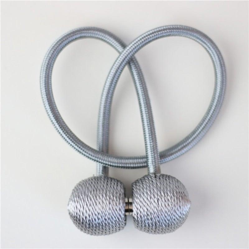 Elegant Magnetic Curtain Tieback Holdbacks for Stylish Decor