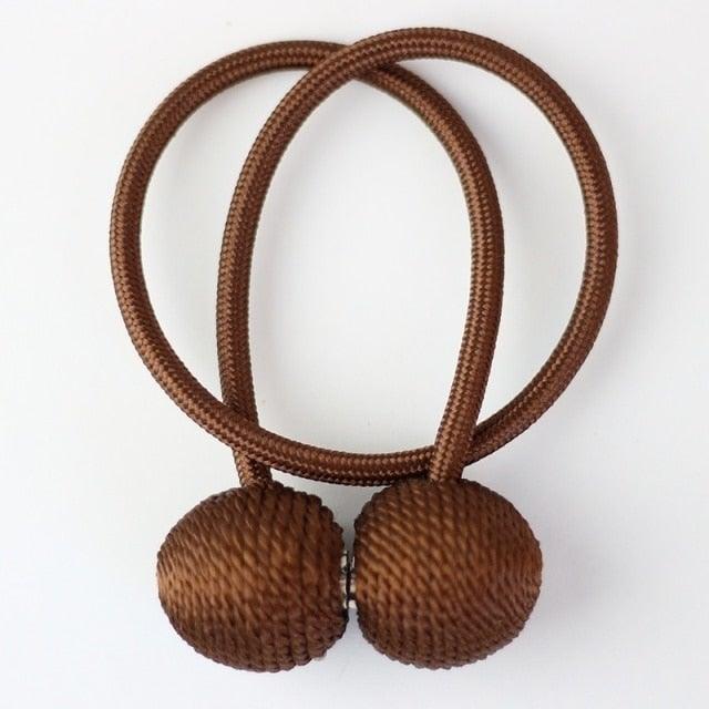 Elegant Magnetic Curtain Tieback Holdbacks for Stylish Decor