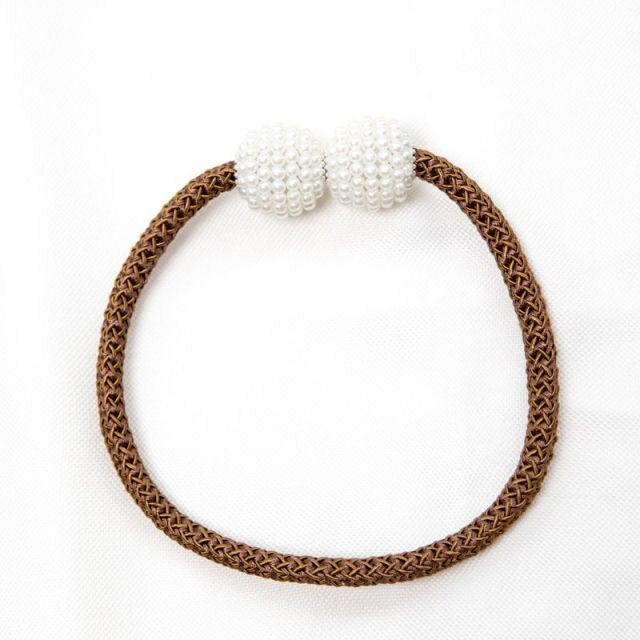 Magnetic Curtain Tieback - Modern Decorative Holder