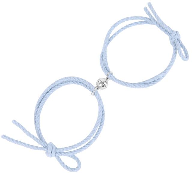 Magnetic Heart Couple Bracelets for Connection