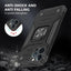 Coque de support avec anneau magnétique en métal pour iPhone 11-14 Pro Max