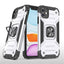 Coque de support avec anneau magnétique en métal pour iPhone 11-14 Pro Max