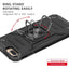 Coque de support avec anneau magnétique en métal pour iPhone 11-14 Pro Max