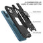 Coque de support avec anneau magnétique en métal pour iPhone 11-14 Pro Max