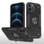 Coque de support avec anneau magnétique en métal pour iPhone 11-14 Pro Max