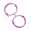 Magnetic Couple Bracelets - Adjustable Silver Alloy & Red Rope