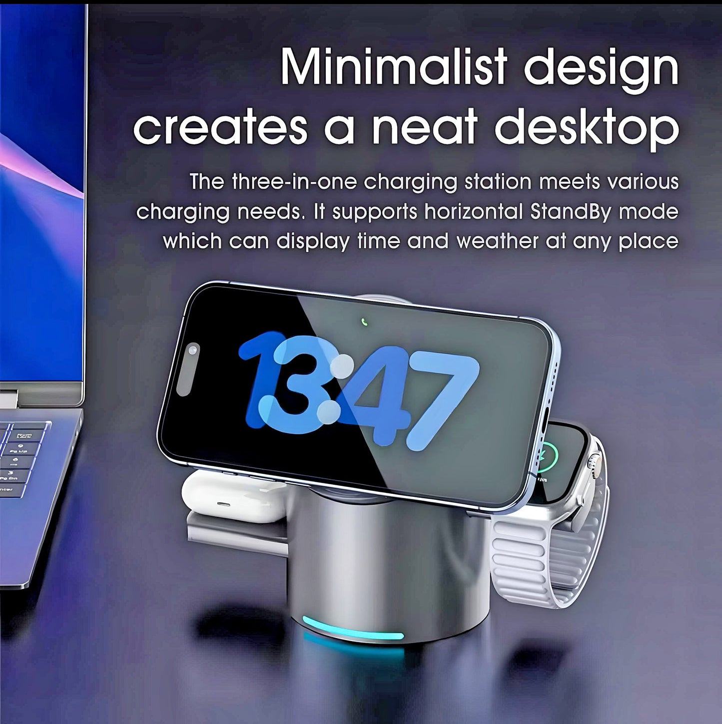 MagniCharge Trio 3-in-1 Wireless Charger