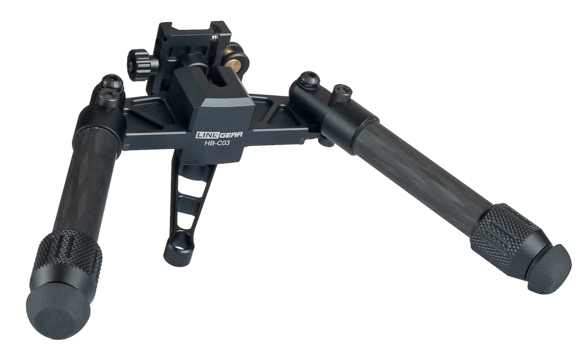 Bipode de fibra de carbono Linkogear HB-C03 con opciones de montaje dual