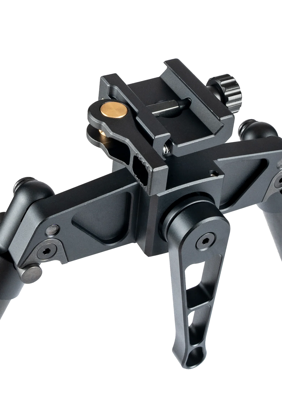Bipode de fibra de carbono Linkogear HB-C03 con opciones de montaje dual