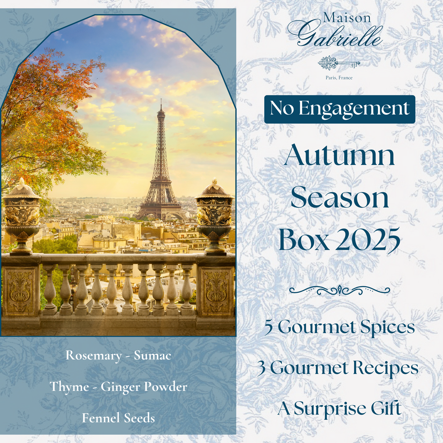 Maison Gabrielle Boîte d'Épices d'Automne 2025