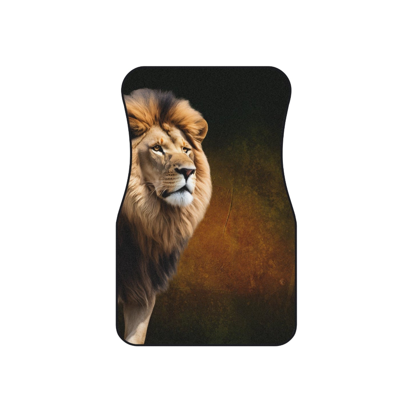Majestic Lion Car Mats Set of 4 - Wild Elegance for Your Vehicle