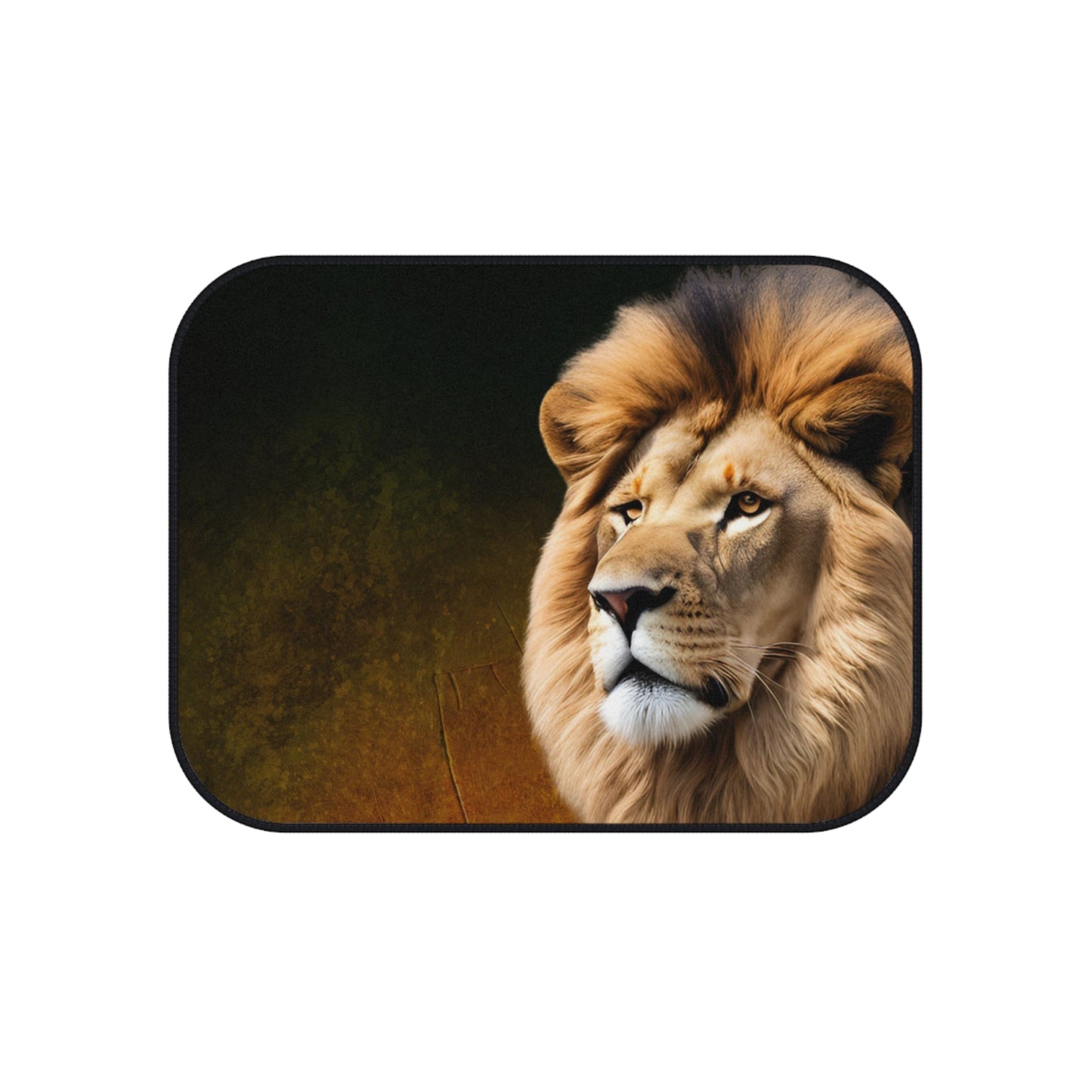 Majestic Lion Car Mats Set of 4 - Wild Elegance for Your Vehicle