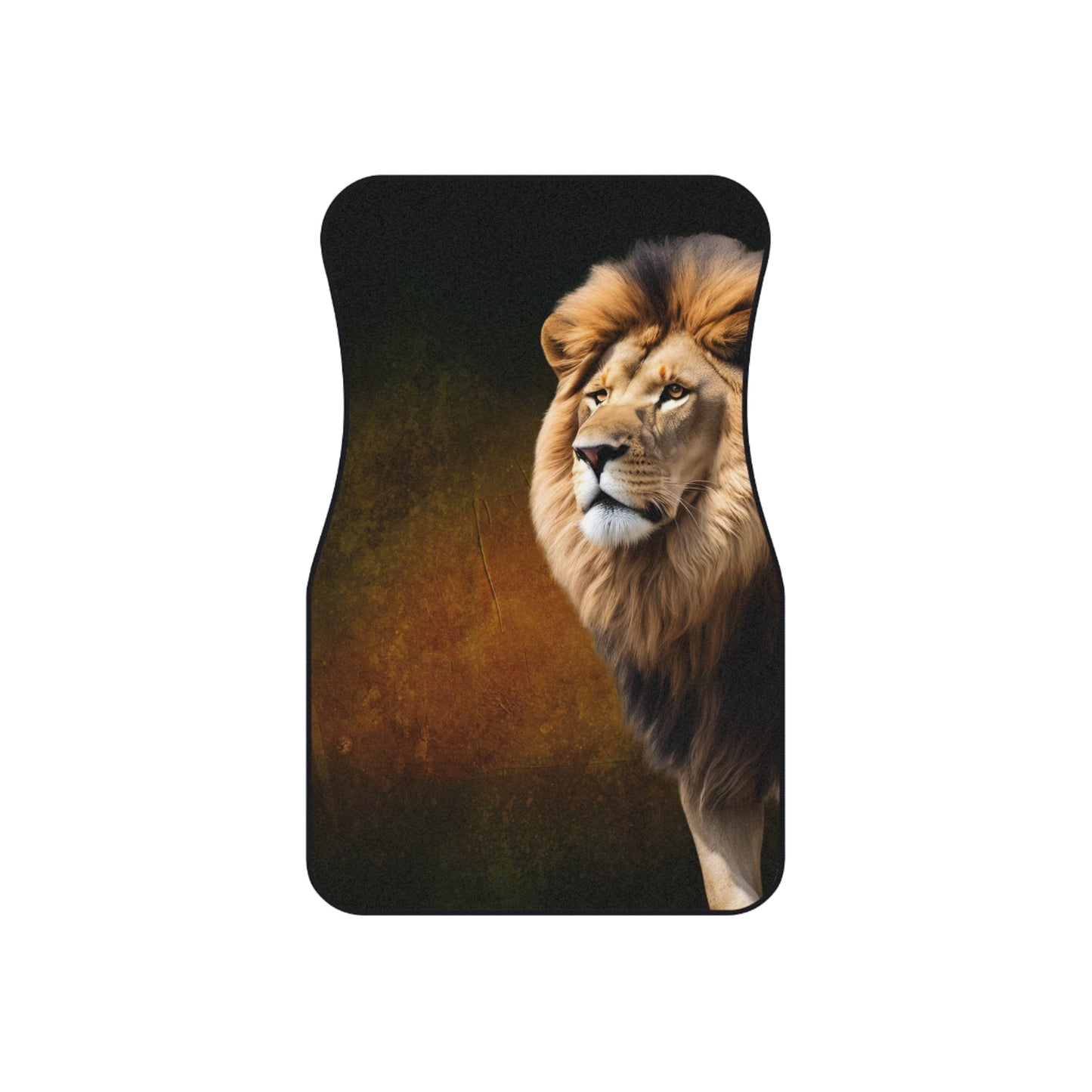 Majestic Lion Car Mats Set of 4 - Wild Elegance for Your Vehicle