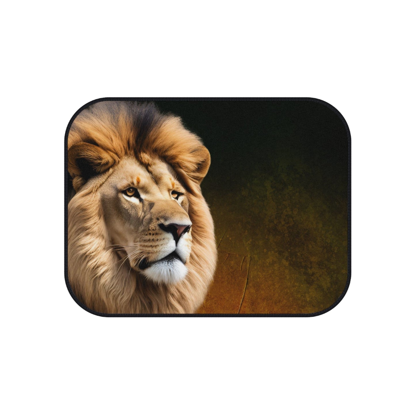 Majestic Lion Car Mats Set of 4 - Wild Elegance for Your Vehicle